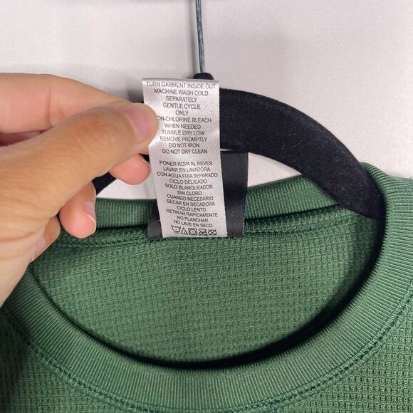 NFL Team Apparel Youth XL 18-20 Green Packers Thermal Long Sleeve Tee Green Bay - Picture 6 of 6